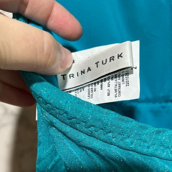 TRINA TURK EMPIRE HALTER ONE PIECE - Picture 7 of 14